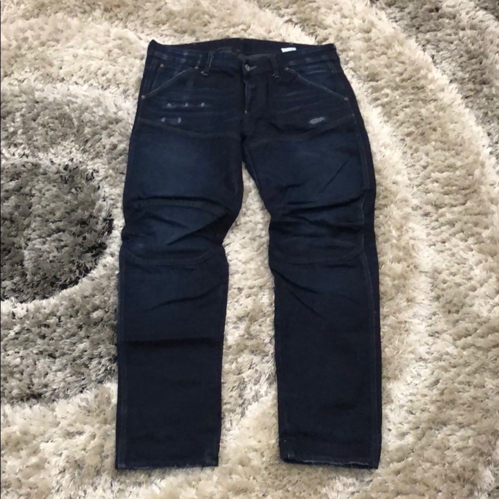 Men’s Gstar dark navy denim